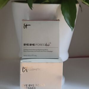 IT Cosmetics Anti-Aging Finishing Powder & Brightening Blush